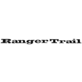 RANGER TRAIL RAISED EMBLEM DECAL TRAILER BLACK 7604468 MARINE BOAT