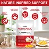 Aged Garlic Extract 7500mg Equivalent, 15:1 High Potency Odorless Garlic