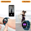 0.8cm Ultra Thin Smart Watch Fitness Tracker Pedometer with Heart