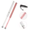 Ipetboom 2sets Natural Eyelash Brush for Extensions Eyebrows Makeup Tools