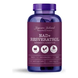 Nad Resveratrol Antioxidante Energía Celular 60 Caps                                                                                                  