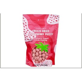 Trader Joe's Freeze Dried Strawberry Pieces 7 oz 🍓🍓