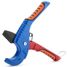 Bates- PEX Pipe Cutter, Cutting Range 1/8"-1-5/8", PEX Tool, PEX Tools, Rubber Hose Cutter Tool, PEX Cutter Tool, PEX Cutters, Plastic Pipe Cutter, Pipe Cutters Plumbing, Tube Cutter