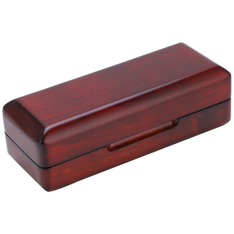Solid Wood Mouthpiece Case Box Portable Storage for Sax Musical