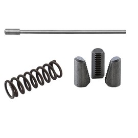 Gesipa Original AccuBird Riveting Pliers Pro Wear Parts Set 1603644 Consisting of 3 Chuck Jaws (1435568), Pressure Bush (1435448) and Compression Spring (1435412)