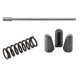 Gesipa Original AccuBird Riveting Pliers Pro Wear Parts Set 1603644 Consisting of 3 Chuck Jaws (1435568), Pressure Bush (1435448) and Compression Spring (1435412)