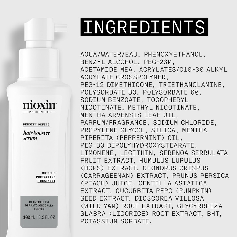 Nioxin Hair Booster Serum - Advanced Leave-In Hair Treatment 100ml