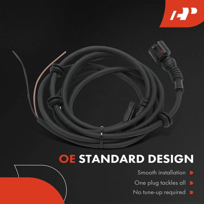 A-Premium Wire Harness for Front ABS Wheel Speed Sensor Compatible