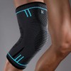 1 piece of compression knee support sleeve, elastic, breathable, anti