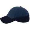 LCZTN Wool Winter Baseball Cap with Warmer Earflap for Men