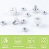 UFURMATE 10Pcs Drawer Rollers POM Plastic Cabinet Drawer Slides Wheels