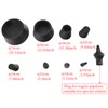 Smoke Machine Cap Plugs Kit 9 Piece Set Suitable for