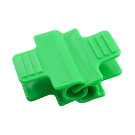 Guifeng 20PCS Greenhouse Accessories Gardening Clips 11mm Green PP Plastic Greenhouse Hoop Support Frame Clip Greenhouse Wire Film Pressure Card Snap For Fixing Plant Mulch