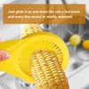 CCHOME Corn Silk Remover, Corn Silk Cleaning Brush Yellow