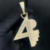 ATJMLADY 4PF For Pocket Full Pendant Necklace for Hip Hop