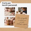 eliant. Carta Kraft A4 120 g 100 Fogli Avana per