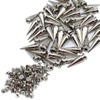 Mesanda 100/50 Pcs Studs Parts Tacks Cone Spikes Rivets Conical
