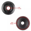 Caltric 2 Rear Axle Outer Inner CV Boot Kit for