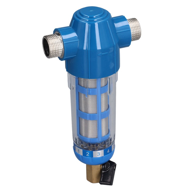 G3/4 External Thread Backwash Filter Sediment Pipe Filter Water Purification