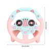 CO Driver Simulated Steering Wheel Pink Educational Driving Simulation Toy