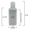 Xena Porta Gel Antibacterial Oval 30 Ml Vacio X 100