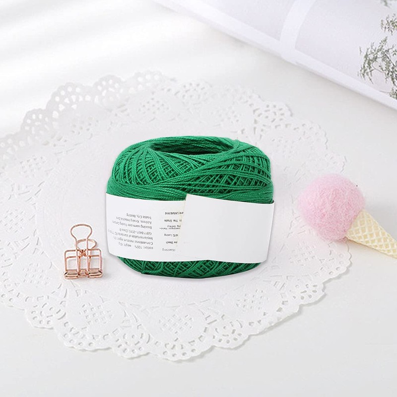 Crochet Yarn Popular Lace Line Cotton Hand Crocheted Summer Silk
