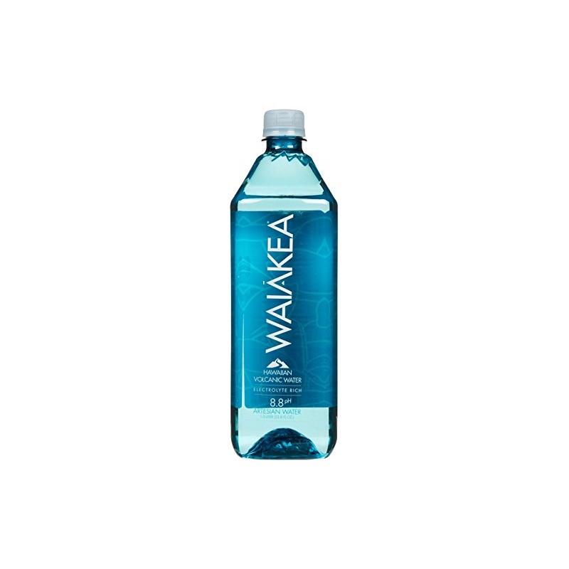 Waiakea Hawaiian Volcanic Water - 33.8 Ounces - 12 ct