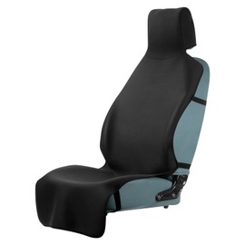 SECELES SECELES Erweitertes wasserdichtes Autositzbezge Handtuch mit 3 Schnallenriemen, Premium Universal Waschbar Neoprene rutschfeste Rckseite Fleckabweisender Autoschutz Sitzauflage fr SUV Dog Kind