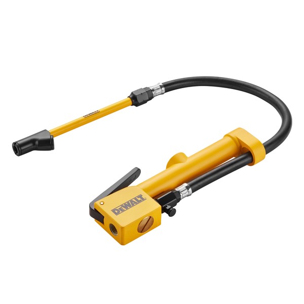 DEWALT Sight Glass Inflator with Bleeder Valve and Dual Head
