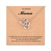 Aunis Mother Necklace Connected Heart Jewellery Gift for Mum Christmas