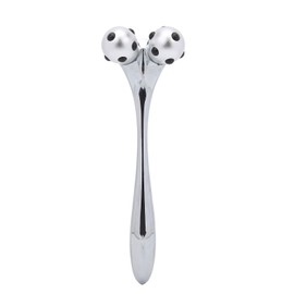 Face Roller Facial Body Massage V Shape Lifting Reduce Wrinkles Beauty Facial MassagerSilver
