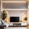 iNextStation LED Strip Lights Warm White, 12V 16.4ft 5m Neon