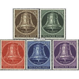 Berlin (West) 101-105 (complete.issue.) fine used/cancelled 1953 Liberty Bell Mid (Stamps for collectors)