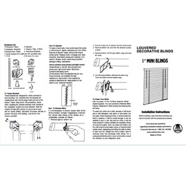 Achim Home Furnishings Corded Morningstar 1" Light Filtering Mini Blind, Length 64inch drop X Width 30inch, Alabaster