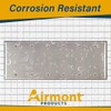 Airmont Products Stainless Steel Blank Wall Plates, 6 Gang Standard