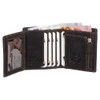 Small Luxury Leather Mini Wallet with RFID Protection - Space