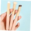 FRCOLOR 3pcs Concealer Sponge and Makeup Brush with Soft Bristles