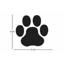 Cat/Dog Paws Stickers | Cute Animal Paw Prints Stickers | Paw Print Wall Art Stickers | Dog Paws Labels Cat Paw Print Labels | Paw Prints Vinyl Decals for Car, Wall, Window, Van, Bike, Kids Room