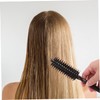 Healeved 2pcs Bristle Hair Comb Handle Styling Brush for Curly