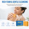 Turmeric Cleansing Soap Bar, Body Clarifying Oily Skin Bath Care