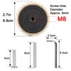 NEUMIHARO 6.8cm 2.7in Diameter Cat Tree Scratching Post Replacement Sisal