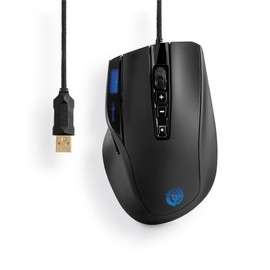 PureLink Prosquad SQ1600 USB Gaming Mouse | 10 Buttons, 32 Colours, 11,750 FPS, 6000 DPI Including LCD Display for PC