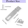 4-inch Thickening Stainless Heavy Duty Hasp-304 Thickening Anti Rust Padlock
