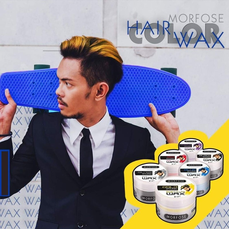 Morfose Black Hair Colour Wax 100ml