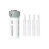 Botella Dispensador Shampoo Crema Viajes 4in1 Portatil