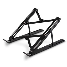 Hama Laptop Stand 15.6 Inch Ergonomic, Foldable with Tilt Angle, Stable and Non-Slip, Ideal for Office
