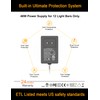 EBD LED Under Cabinet Lights Hardwired Built-in Adjustable Cable 12