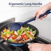 600ºF Heat Resistant Silicone Spoon: U-Taste 13.3in Solid Kitchen Cooking