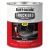 Rust-Oleum 342668 Stops Rust Truck Bed Coating, 1 Quart, Black