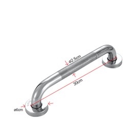 HONPHIER Grab Rails Bathroom Grab Bar Anti Slip Shower Handle SUS 304 Stainless Steel Towel Rails Safety Shower Handrails Support Rail, Elderly Senior Assist Bath Handle